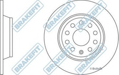 Тормозной диск Brake Fit APEC braking купить