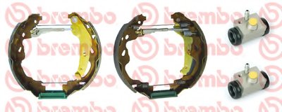 Комплект тормозных колодок KIT & FIT BREMBO купить