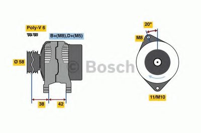 Генератор BOSCH купить