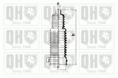 Комплект пылника, рулевое управление QUINTON HAZELL купить