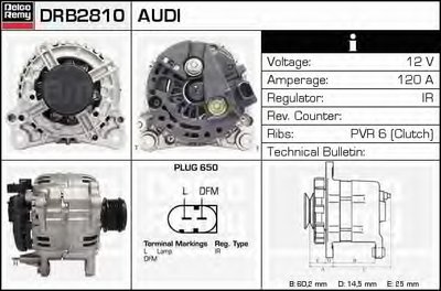 Генератор Remanufactured REMY (Light Duty) DELCO REMY купить