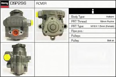 Гидравлический насос, рулевое управление Remanufactured REMY (Multiline) DELCO REMY купить