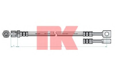 Тормозной шланг NK купить