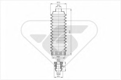 Пылезащитный комплект, амортизатор HUTCHINSON купить