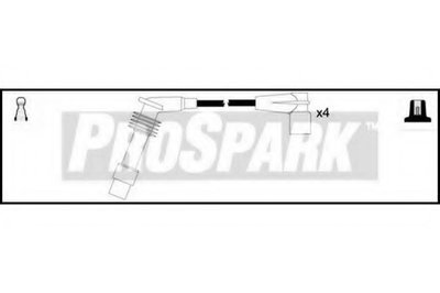 Комплект проводов зажигания ProSpark STANDARD купить