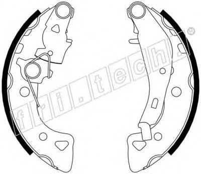 Комплект тормозных колодок fri.tech. купить