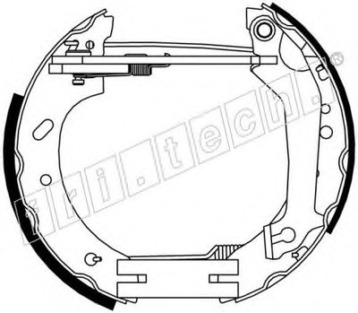Комплект тормозных колодок FAST KIT fri.tech. купить