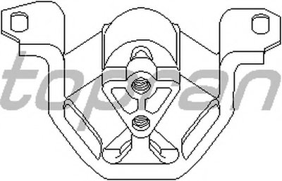Кронштейн двигателя TOPRAN купить