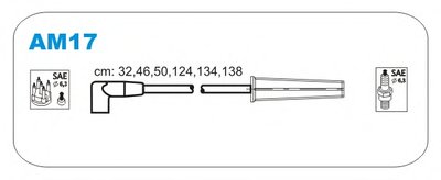 Комплект проводов зажигания JANMOR купить