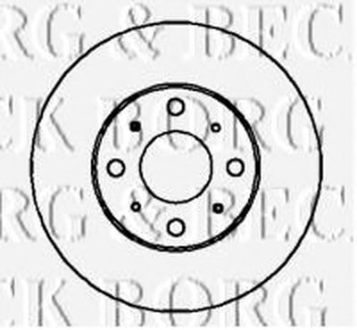 Тормозной диск BORG & BECK купить