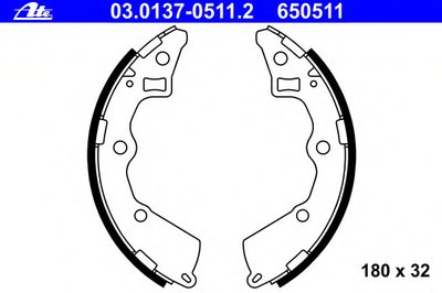 Комплект тормозных колодок ATE купить