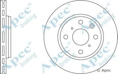 Тормозной диск APEC braking купить