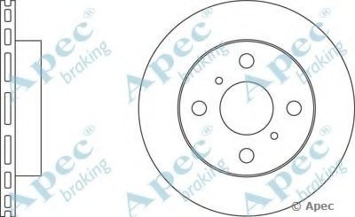 Тормозной диск APEC braking купить