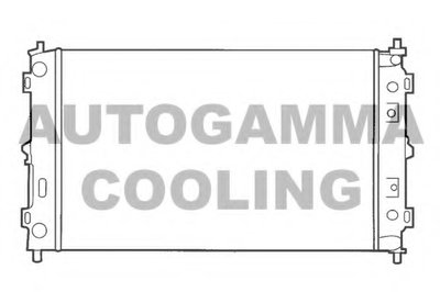 Радиатор, охлаждение двигателя AUTOGAMMA купить