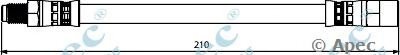 Тормозной шланг APEC braking купить