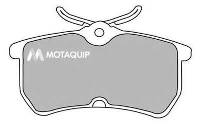 Комплект тормозных колодок, дисковый тормоз MOTAQUIP купить