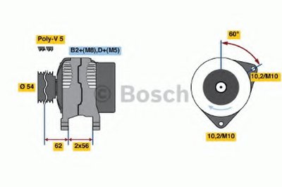 Генератор BOSCH купить