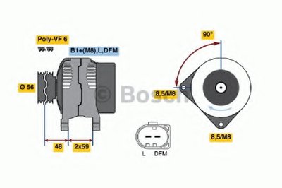 Генератор BOSCH купить