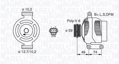 Генератор MAGNETI MARELLI купить