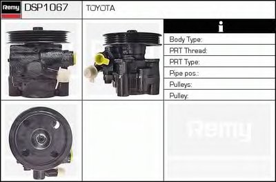 Гидравлический насос, рулевое управление Remanufactured REMY (Multiline) DELCO REMY купить