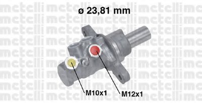 целиндер ручного тормоза METELLI купить