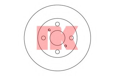 Тормозной диск NK купить