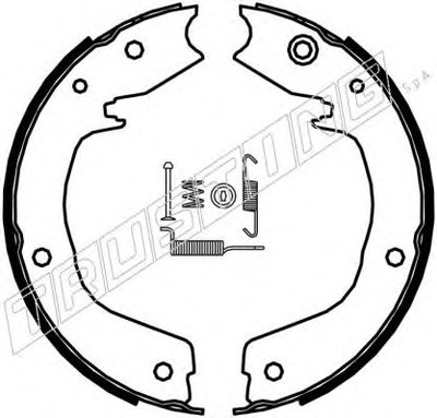 Комплект тормозных колодок, стояночная тормозная система TRUSTING купить