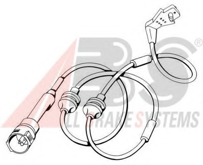 Сигнализатор, износ тормозных колодок A.B.S. купить
