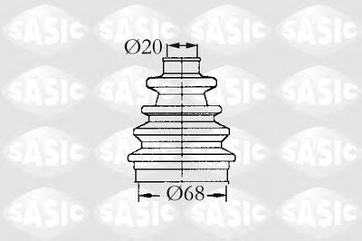 Комплект пылника, приводной вал SASIC купить