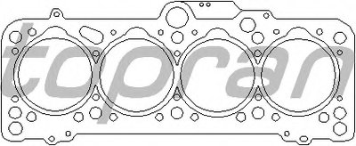 Прокладка, головка цилиндра TOPRAN купить