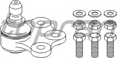 Шаровой шарнир TOPRAN купить