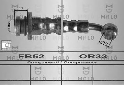 Тормозной шланг MALÒ купить