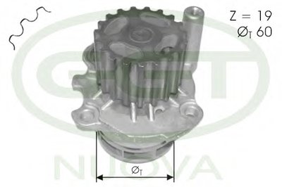 Водяной насос GGT купить