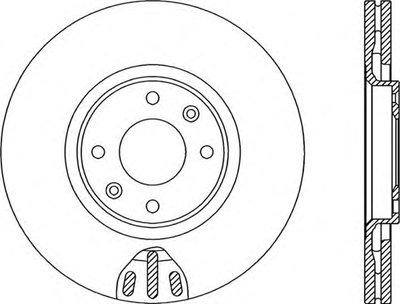 Тормозной диск ADAPTIVE OPEN PARTS купить