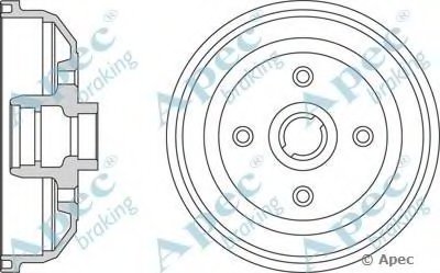 Тормозной барабан APEC braking купить