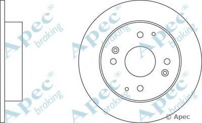 Тормозной диск APEC braking купить