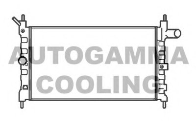 Радиатор, охлаждение двигателя AUTOGAMMA купить