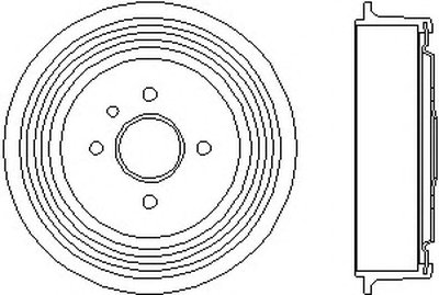 Тормозной барабан HELLA купить