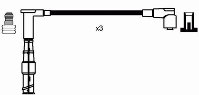 Комплект проводов зажигания NGK купить