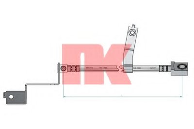 Тормозной шланг NK купить