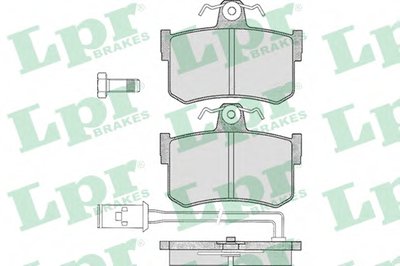 Комплект тормозных колодок, дисковый тормоз LPR купить