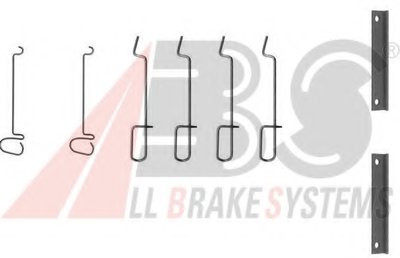 Комплектующие, колодки дискового тормоза A.B.S. купить
