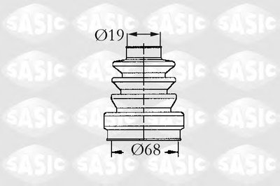 Комплект пылника, приводной вал SASIC купить