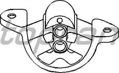 Опора двигателя OPEL VECTRA A, ASTRA F 88-95 передн. прав. (RIDER)