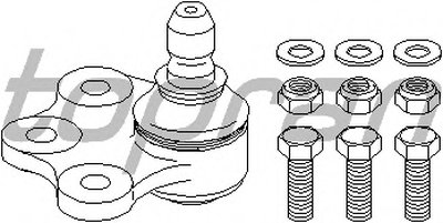 Шаровой шарнир TOPRAN купить