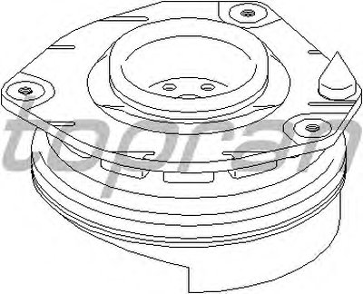 Опора стойки амортизатора TOPRAN купить