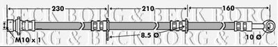 Тормозной шланг BORG & BECK купить