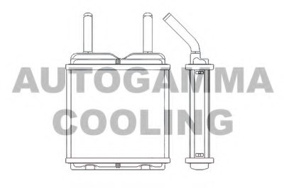 Теплообменник, отопление салона AUTOGAMMA купить