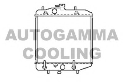 Радиатор, охлаждение двигателя AUTOGAMMA купить