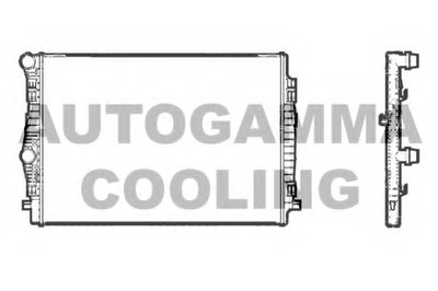 Радиатор, охлаждение двигателя AUTOGAMMA купить